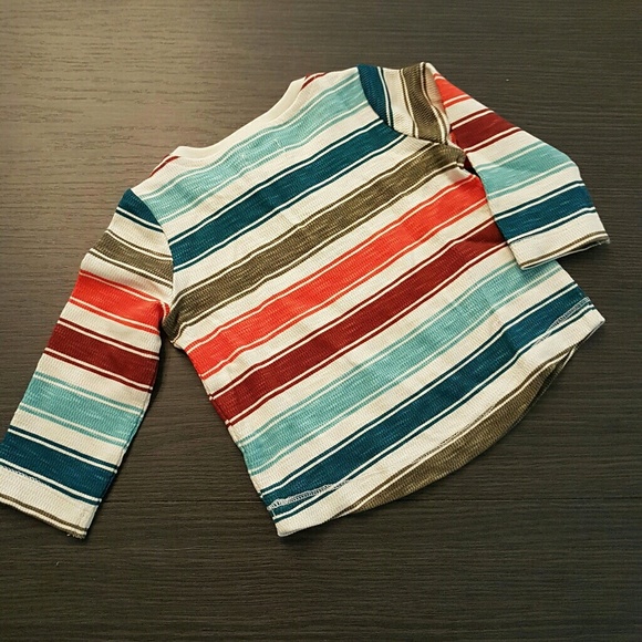 Gymboree Baby Boy top Shirt striped NWOT 3-6 mths - Picture 4 of 5